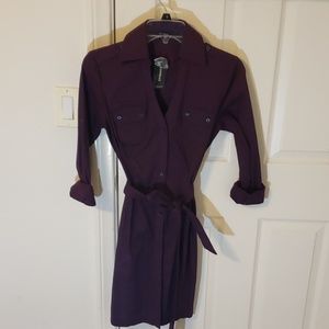 Long sleeve  shirt dress